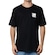Camiseta Quiksilver Omni Square - Masculina PRETO