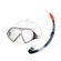 Kit de Máscara e Snorkel de Mergulho Belize Adulto Speedo PRETO
