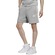 Bermuda adidas 3S Confy - Masculina CINZA/BRANCO