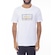 Camiseta Hurley Trace Box - Masculina BRANCO
