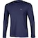 Camiseta Mizuno Manga Longa Nirvana - Masculina AZUL