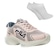 Tênis Fila Heating + Par de Meia - Infantil ROSA/AZUL ESC