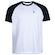 Camiseta New Era Raglan Chicago White Sox Hiphop - Masculina BRANCO/PRETO