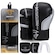 Kit de Luvas de Boxe e Muay Thai First Fx1 Pretorian + Bandagem + Bucal PRATA