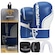 Kit de Luvas de Boxe e Muay Thai First Fx1 Pretorian + Bandagem + Bucal AZUL CLARO