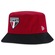 Chapéu New Era Bucket São Paulo Futebol - Masculino VERMELHO