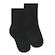 Kit de Meias Sapatilha Selene Lisa com 3 Pares - Infantil PRETO