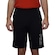 Bermuda de Moletom Fila Practical Logo Outline - Masculina PRETO