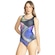 Maiô Natação Trinys Colorful Dupla Face 3545 Feminino AZUL/ROSA