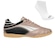 Kit Chuteira Futsal Penalty Matis Y-2 + Par de Meias - Adulto BEGE/PRETO