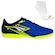 Kit Chuteira Futsal Penalty Líder Y- 4 + Par de Meias - Adulto AZUL ESC/AMARELO