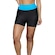 Shorts Run More Leg Day - Feminino PRETO/AZUL