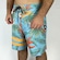 Bermuda Hurley Phantom Block Party Renegade 18 - Masculina AZUL