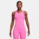 Camiseta Regata Nike Dri-Fit One Cropped - Feminina PRETO/VERMELHO