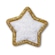 Jibbitz Crocs Patch Estrela Brilhante BRANCO