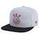 Boné Aba Reta New Era 9Fifty Orig.Fit Corinthians Futebol - Snapback - Adulto CINZA