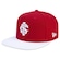 Boné Aba Reta New Era 9Fifty Orig.Fit Internacional Futebol - Snapback - Adulto VERMELHO