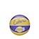 Bola de Basquete Nba Wilson Team Retro Mini - Los Angeles Lakers Unissex Wilson AMARELO/ROXO