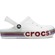 Sandália Crocs Classic Rainbow Glitter Clog T - Infantil BRANCO