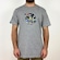 Camiseta Lost Smurfs Saturn Tamanho Grande - Masculina CINZA