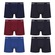 Kit Cueca Selene Boxer sem Costura - 6 Unidades - Masculino AZUL ESC/AZUL