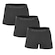 Kit 3 Cuecas Zorba Boxer Extreme Sport sem Costura Microfibra - Adulto CINZA ESCURO