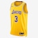 Camiseta Regata Los Angeles Lakers Nike Dri-Fit NBA MNK SWGMN JSY AMARELO/ROXO ESC