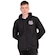 Jaqueta Corta Vento Santos Oficial com Capuz Surf Center Masculina PRETO