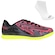 Chuteira Futsal Topper Strike V + Meia - Adulto CINZA/ROSA