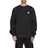 Blusão de Moletom Element Careca Logo Chest - Masculino PRETO