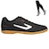 Kit Chuteira Futsal Topper Boleiro V + Meião - Adulto PRETO/BRANCO