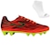 Kit Chuteira de Campo Topper Slick V + Meia Sapatilha - Adulto VERMELHO/PRETO