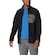 Jaqueta Columbia Masculina Outdoor Tracks Full Zip PRETO/CINZA ESC