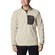 Jaqueta Columbia Masculina Outdoor Tracks Full Zip Bege/Branco