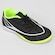 Chuteira Futsal Penalty Storm Xxi - Infantil PRETO/AMARELO CLA