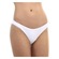 Calcinha Biquíni Manly Tanga Lisa Fluity - Adulto BRANCO