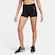 Bermuda Feminina Pro 365 5In Nike PRETO/BRANCO