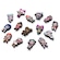 Kit Jibbitz Crocs L.O.L. Surprise Pack II com 5 Peças Sortidos BRANCO