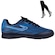 Kit Chuteira Futsal Topper Slick V e Meião - Adulto AZUL/PRETO