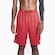 Bermuda Spalding Essentials - Masculina VERMELHO