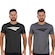 Kit Camiseta Penalty X - 2 Unidades - Masculina PRETO/CINZA