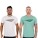 Kit Camiseta Penalty X - 2 Unidades - Masculina BRANCO/VERDE