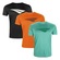 Kit 3 Camisetas Penalty X Masculina PRETO/VERDE