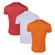 Kit 3 Camisetas Penalty X Masculina VERMELHO/LARANJA