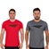Kit Camiseta Penalty X - 2 Unidades - Masculino VERMELHO/CINZA