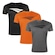 Kit Camiseta Penalty X - 3 Unidades - Masculino PRETO/CINZA