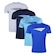 Kit Camisetas Penalty X - 4 Unidades - Masculina AZUL/BRANCO