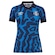 Camisa Pólo do Grêmio III 2022 Umbro - Feminina AZUL ESC/PRETO