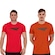 Kit Camiseta Penalty X - 2 Unidades - Masculino VERMELHO/LARANJA