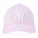 Boné Aba Curva New Era 920 St New York Yankees - Strapback - Adulto ROSA CLA/BRANCO